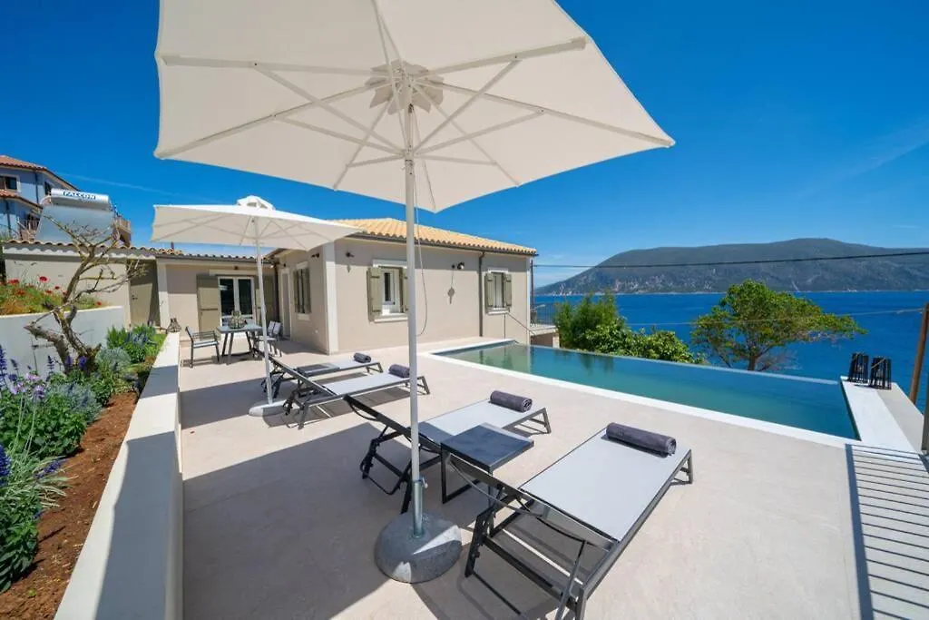 Luxury Seafront Villa Liberty With Pool In Fiskardo 0*,